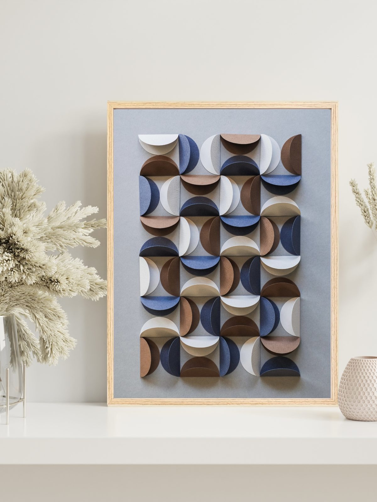Abstraktes Wandbild Dune I
