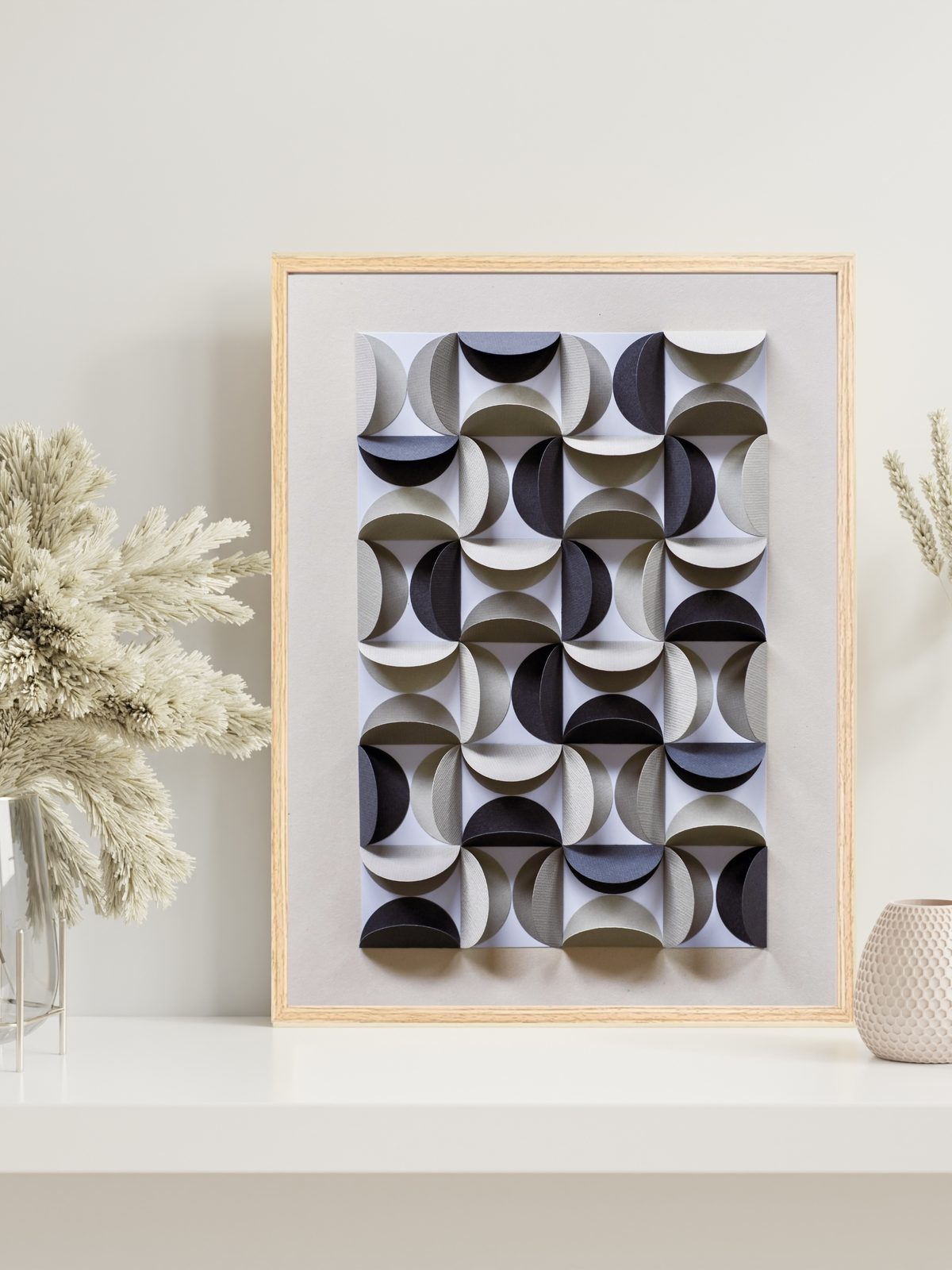 Abstraktes Wandbild Luma I