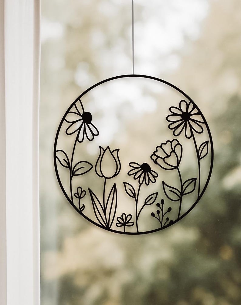 Fensterkranz Wildblumen