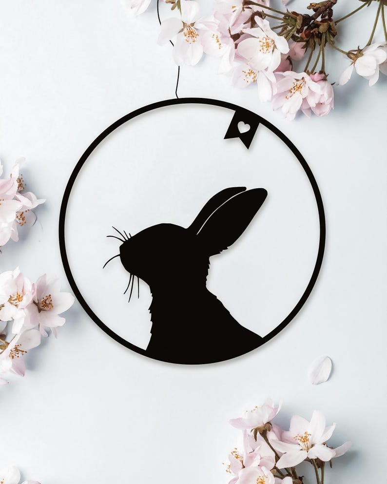 Fensterkranz Osterhase als Fensterkranz aus dem 3D-Druck - Produktfoto 2