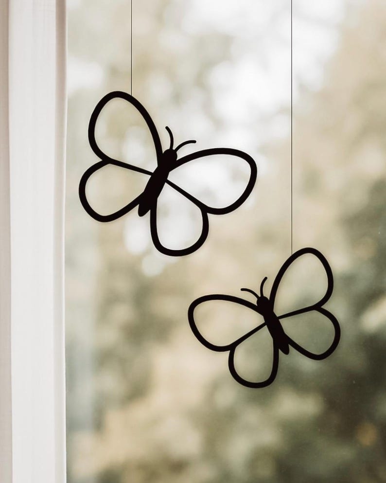 Fensteranhänger Schmetterlinge