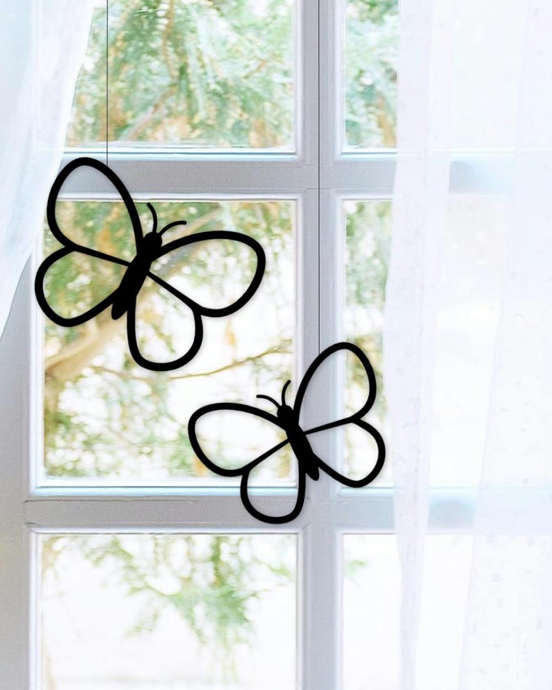 Fensteranhänger Schmetterlinge als Fensteranhänger aus dem 3D-Druck - Produktfoto 4