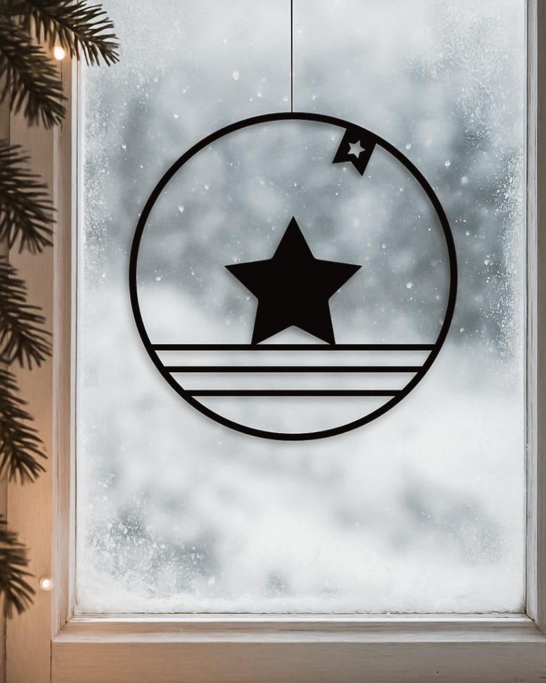 Fensterkranz Sterne