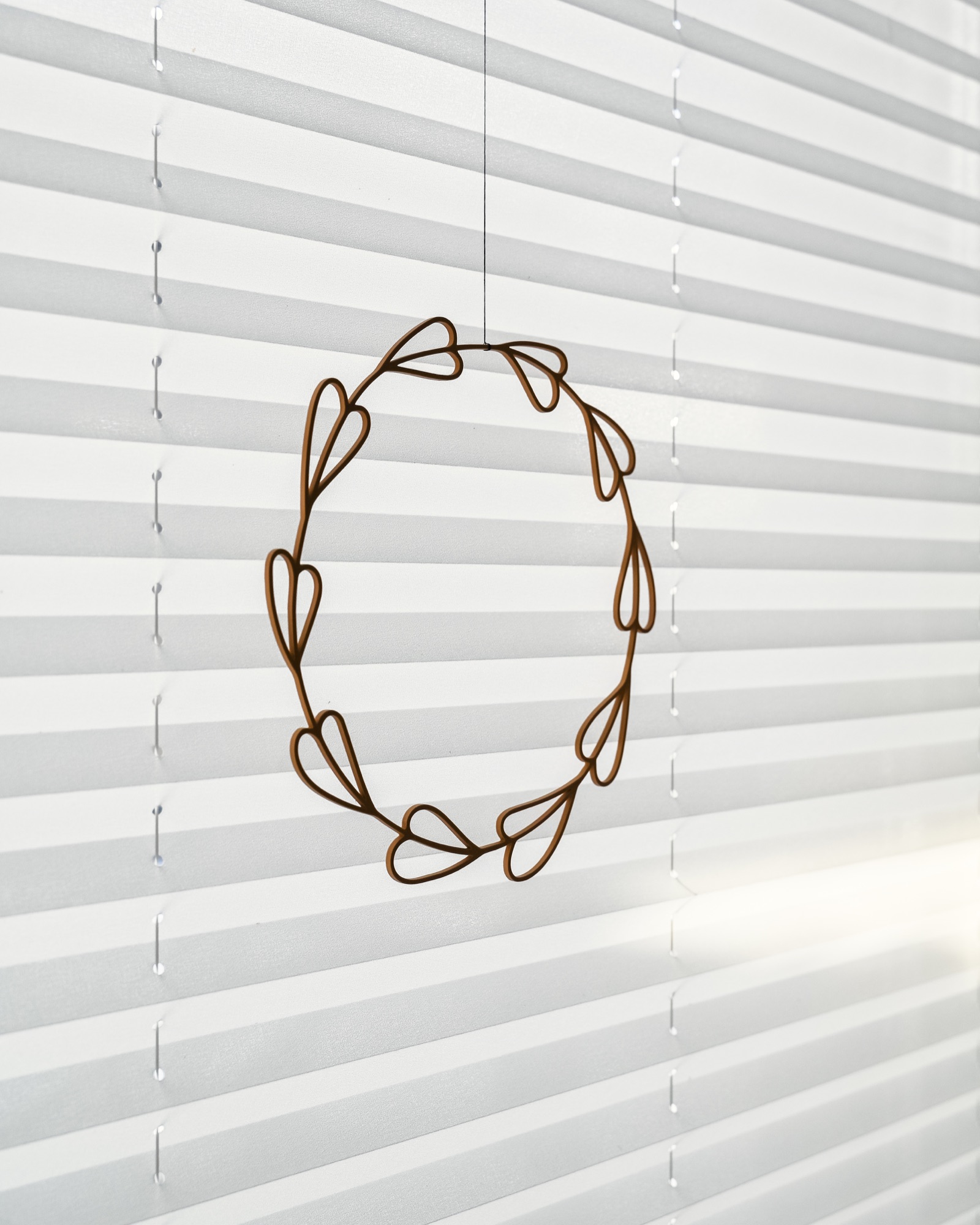 Fensterkranz Herzen als Fensterkranz aus dem 3D-Druck - Produktfoto 3