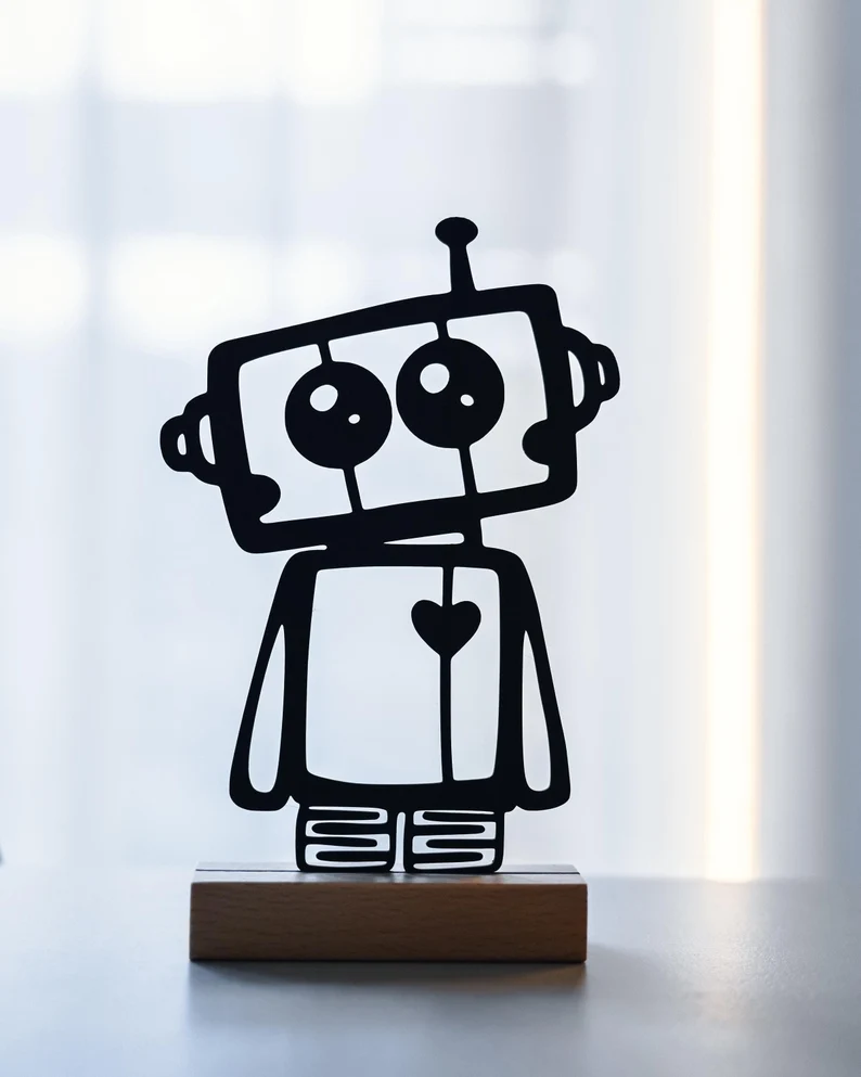 Roboter Aufsteller - weiteres Produktfoto