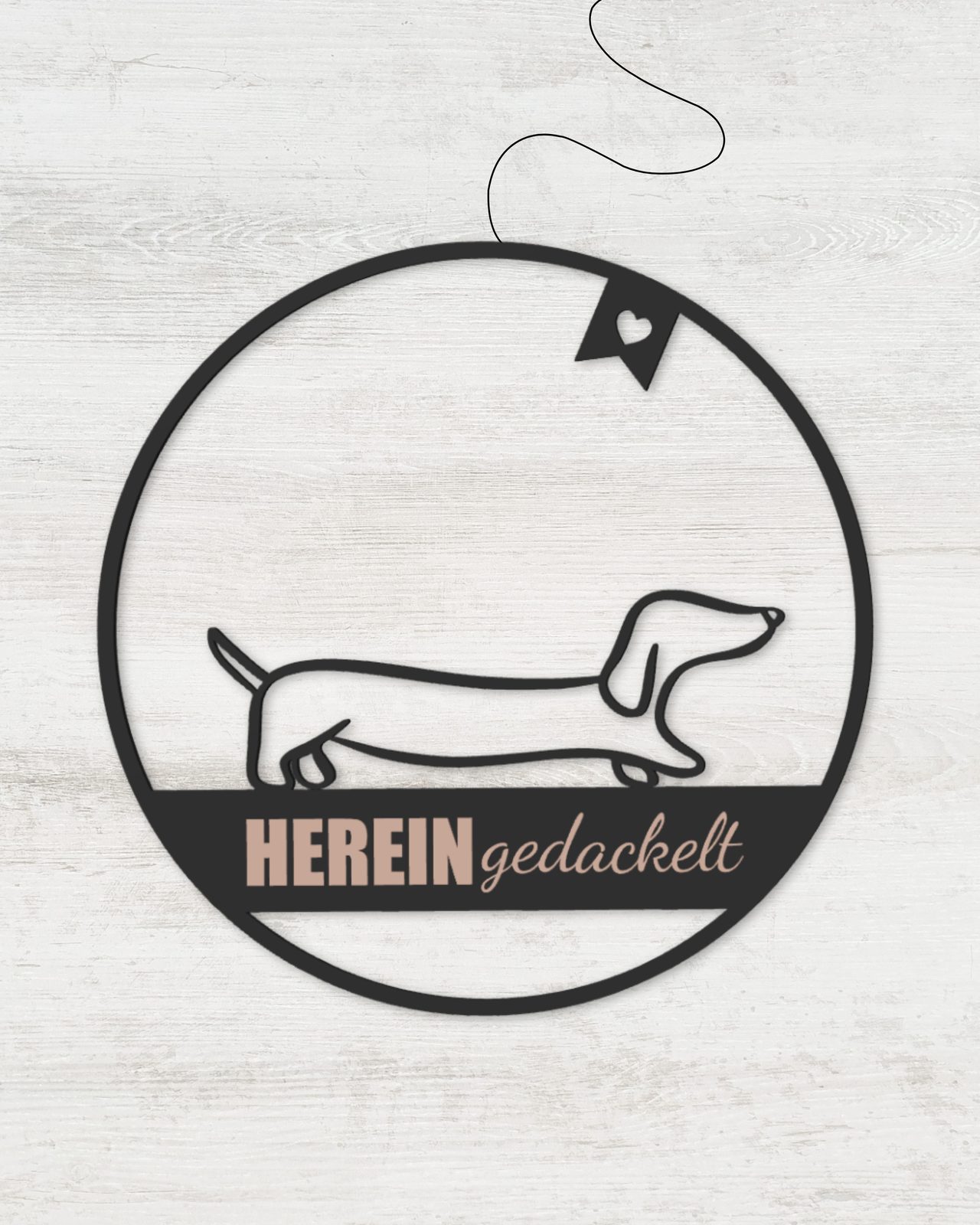 Türkranz „HEREINgedackelt“ - Produktfoto 5