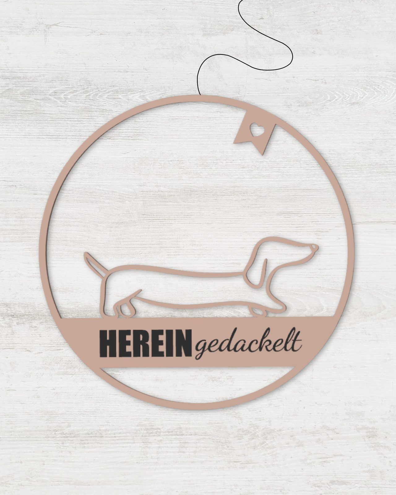 Türkranz „HEREINgedackelt“ - Produktfoto 6