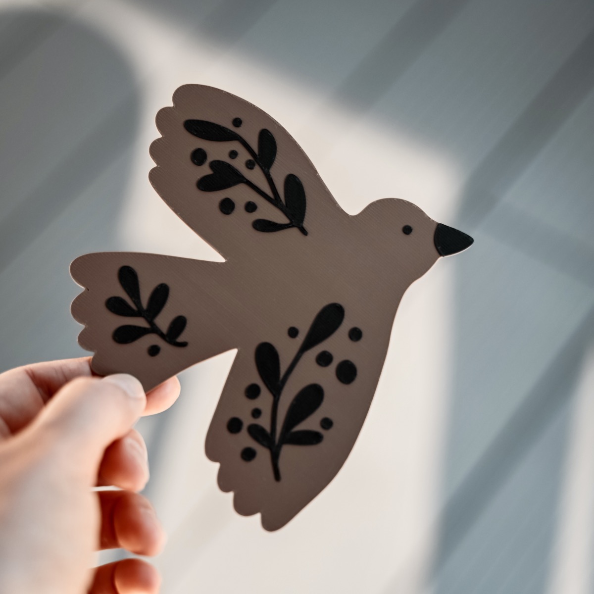 Wanddeko Vögel mit Blumenmotiv als Kinderzimmer Wanddeko - Produktfoto 4