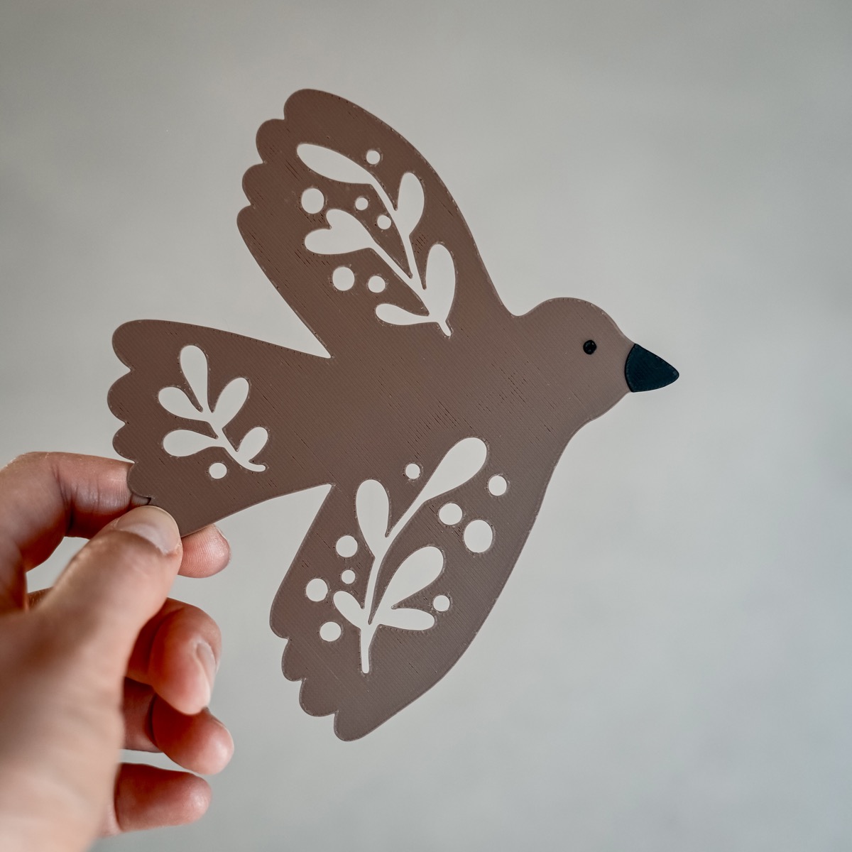Wanddeko Vögel mit Blumenmotiv als Kinderzimmer Wanddeko - Produktfoto 5