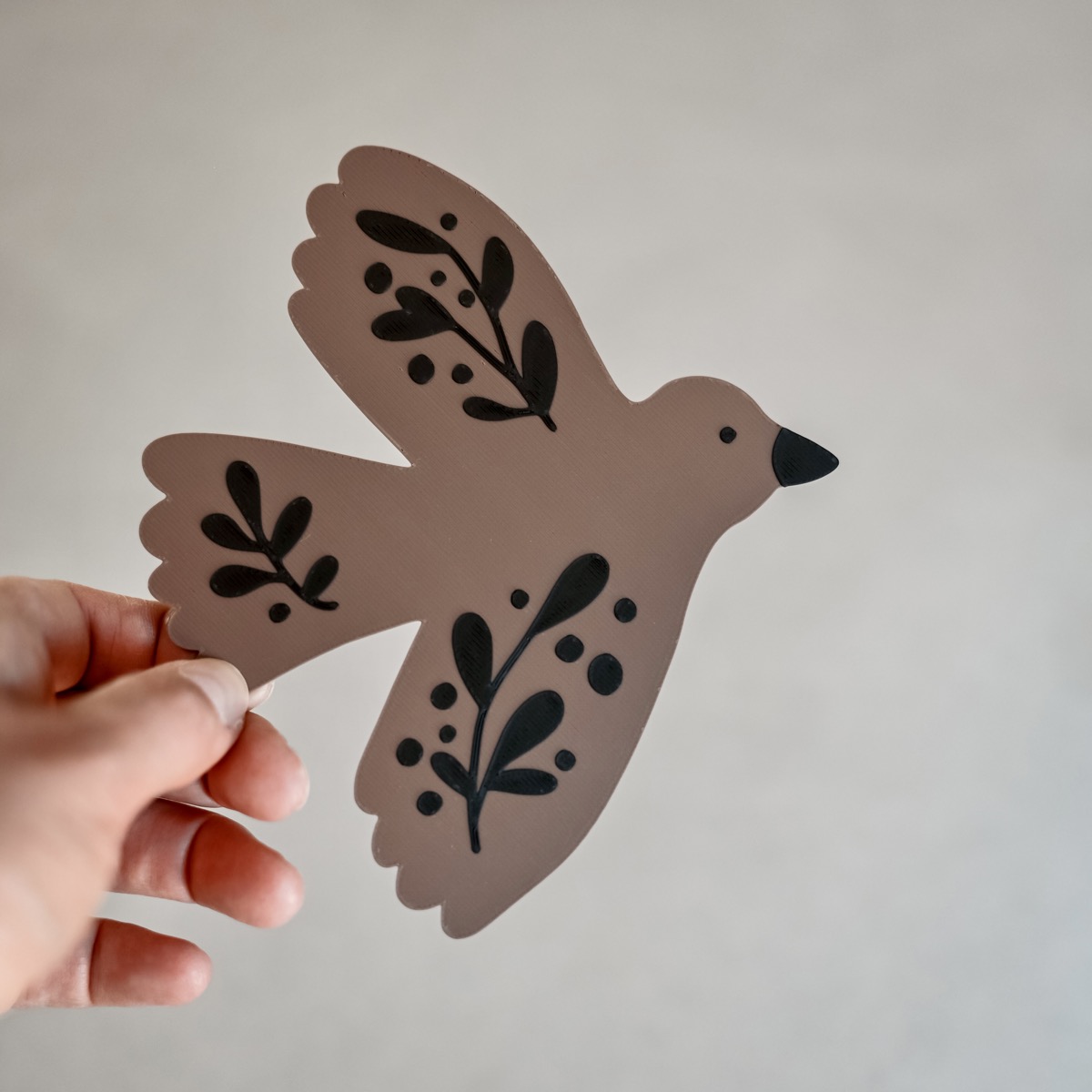 Wanddeko Vögel mit Blumenmotiv als Kinderzimmer Wanddeko - Produktfoto 6
